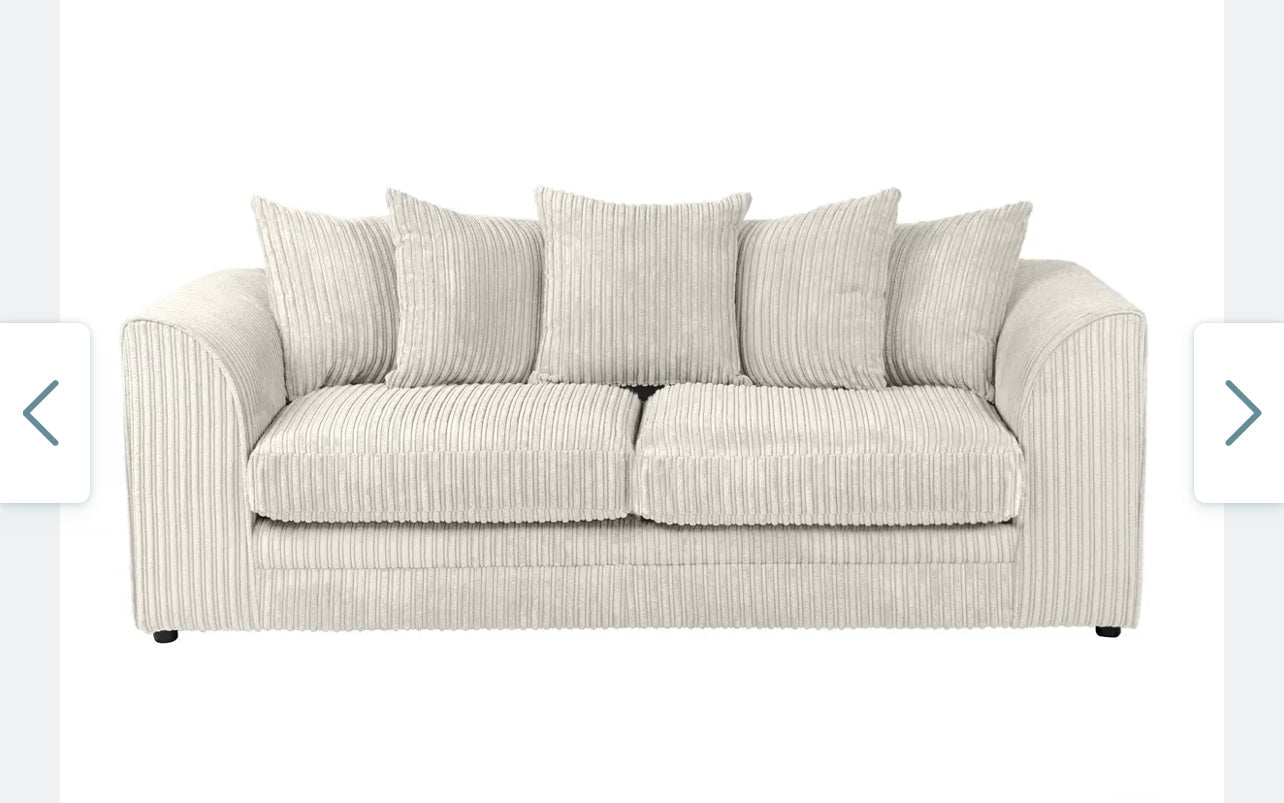 DYLAN JUMBO CORD 3+2 SEATER SOFA