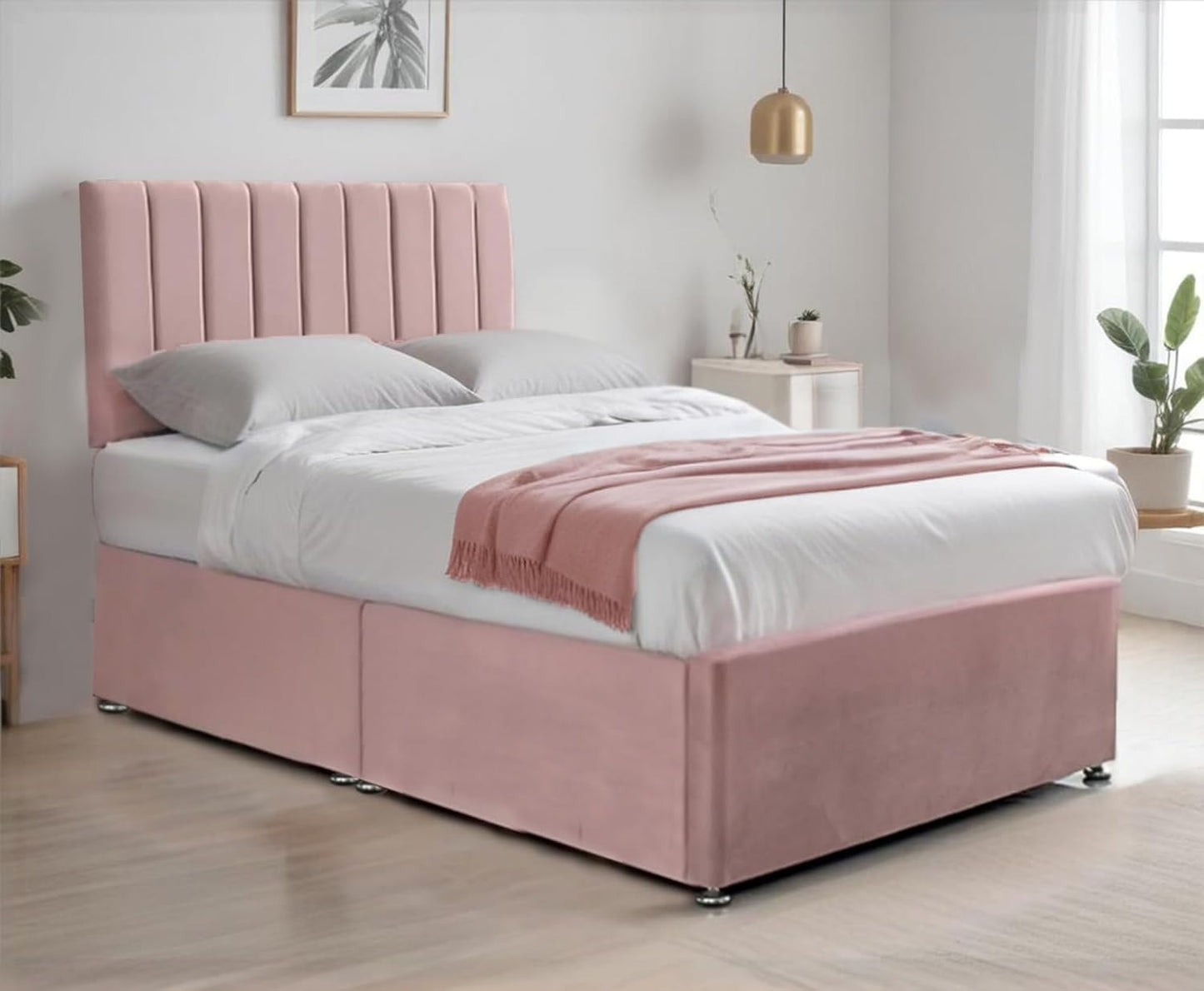 DIVAN  BED PANEL LINE HEADBOARD