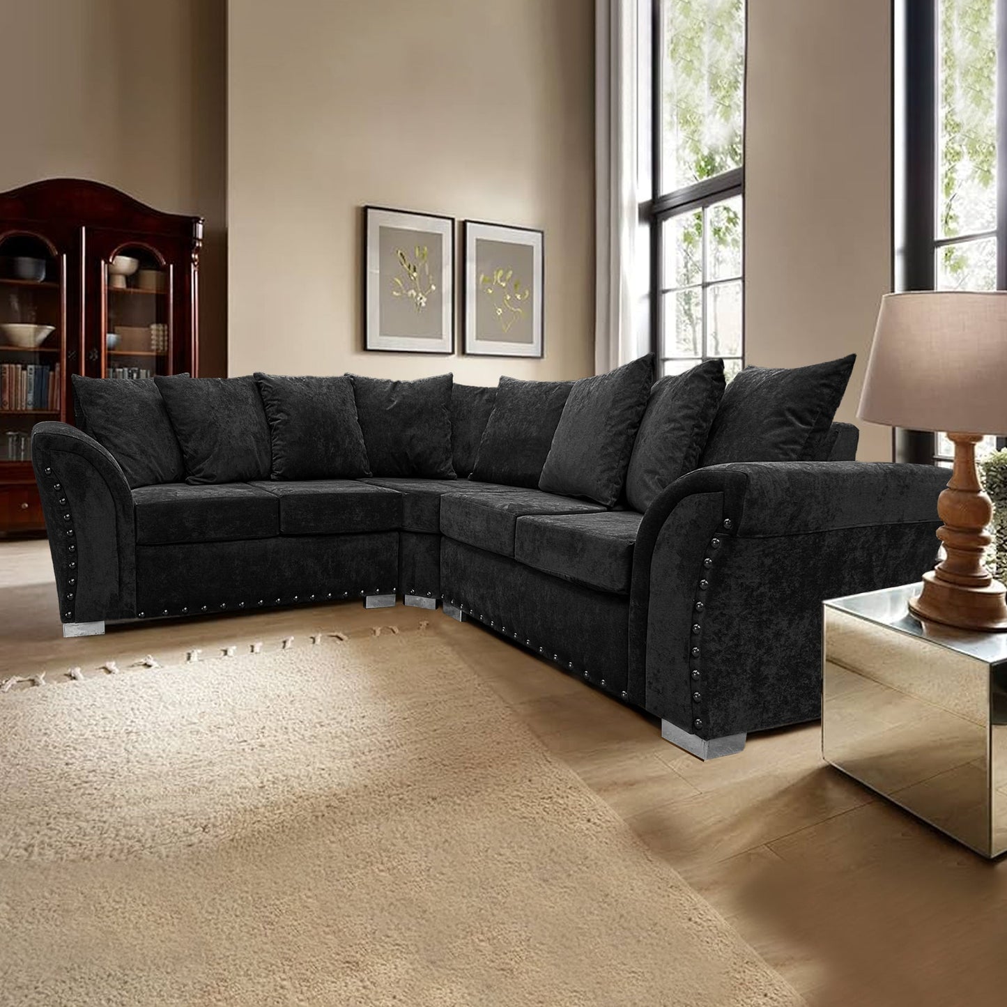 HARRISON 5 SEATER CORNER SOFA