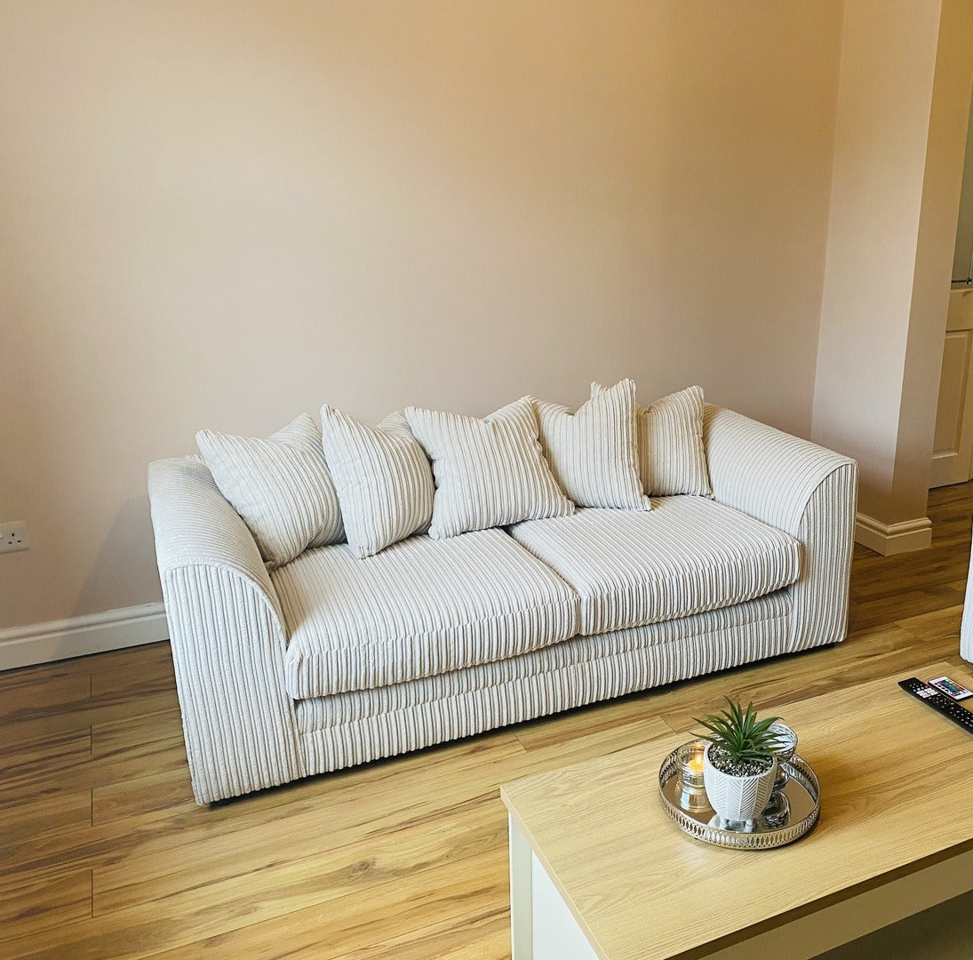 LUXURY JUMBO CORD CORNER SOFAS – ULTIMATE COMFORT, UNBEATABLE STYLE!