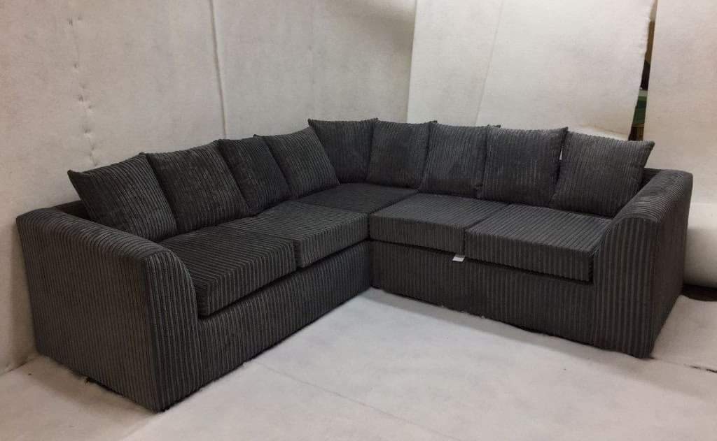 LUXURY JUMBO CORD CORNER SOFAS – ULTIMATE COMFORT, UNBEATABLE STYLE!