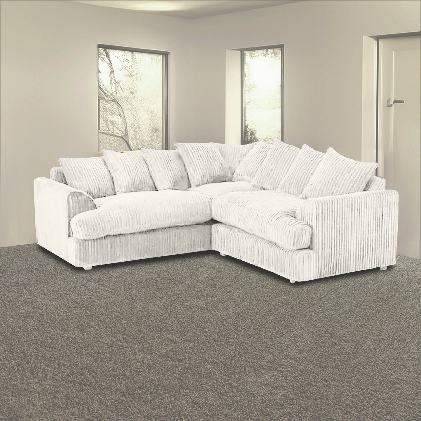 LIVERPOOL JUMBO 5 SEATER WIDE ARMRESTS SOFA