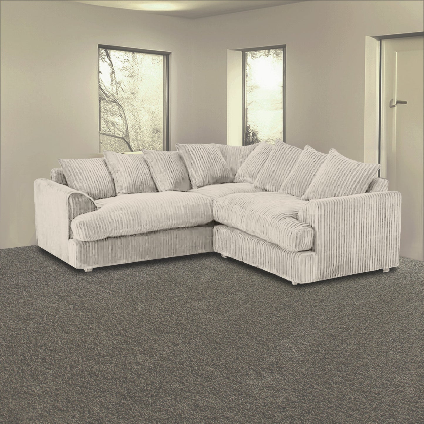 LIVERPOOL JUMBO 5 SEATER WIDE ARMRESTS SOFA