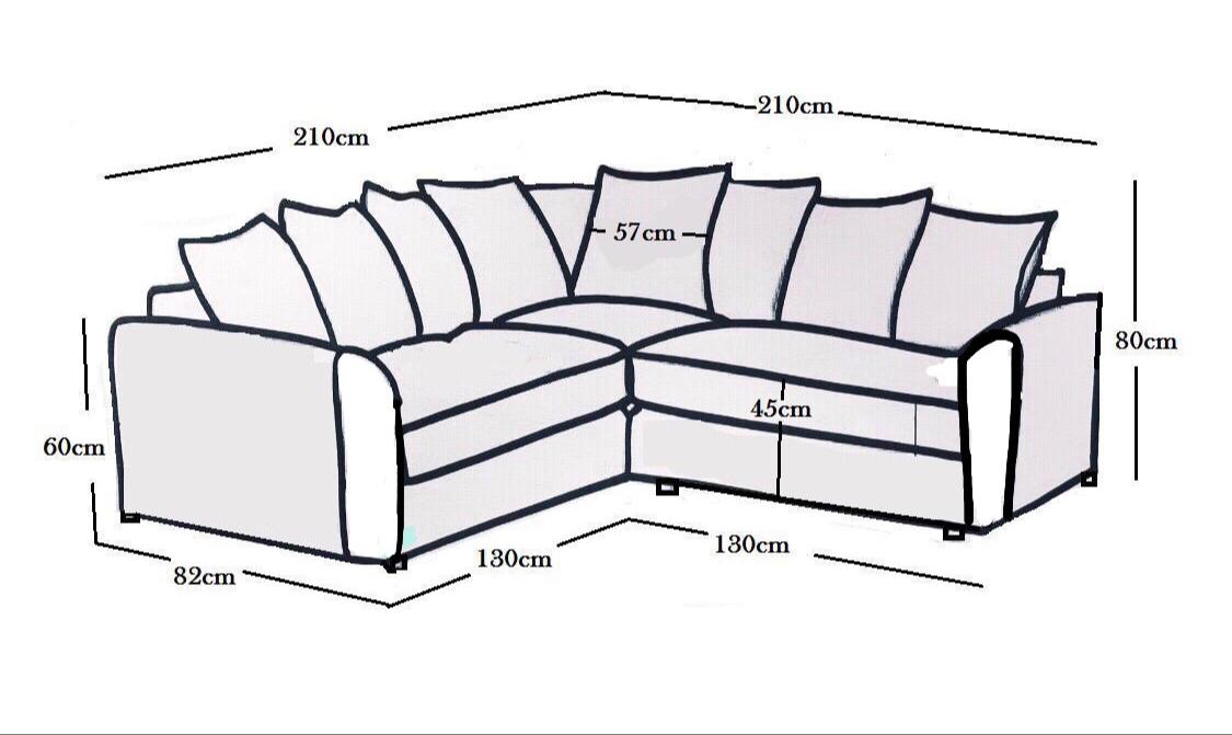 LUXURY JUMBO CORD CORNER SOFAS – ULTIMATE COMFORT, UNBEATABLE STYLE!