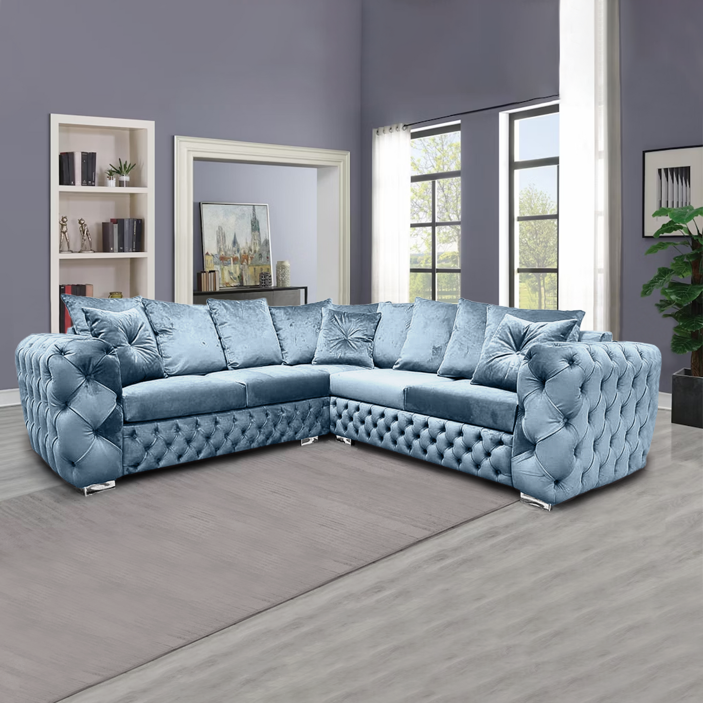 ASHTON 5 SEATER CORNER SOFA