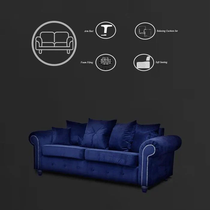 Ashwin 3 Seater Sofa