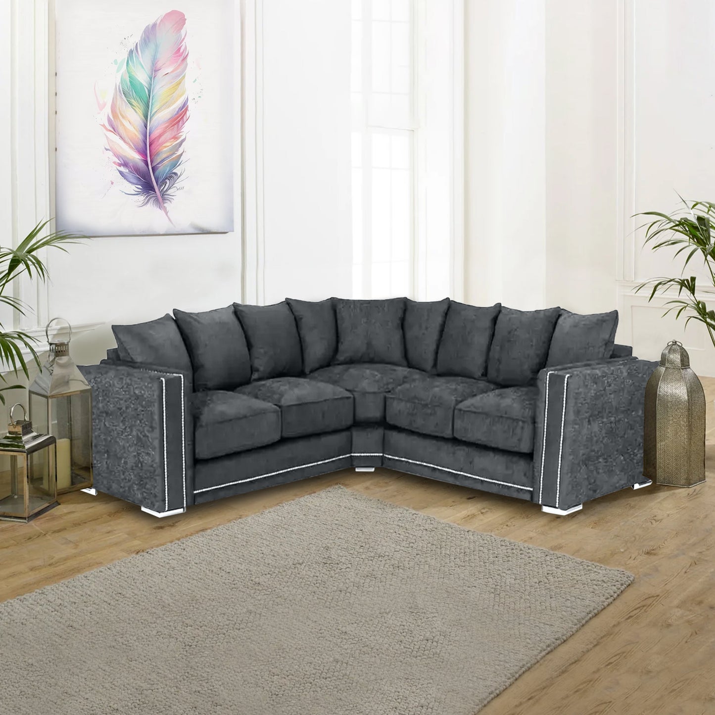 ALASKA 5 SEATER CORNER SOFA