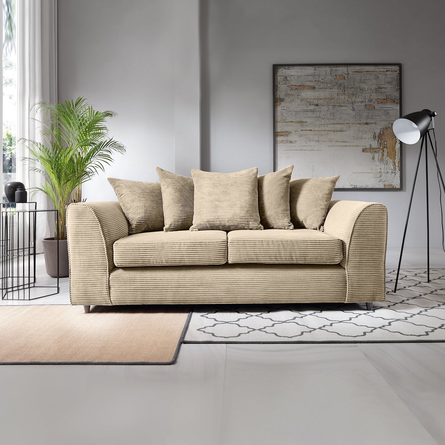 Byron Jumbo 3 Seater Sofa