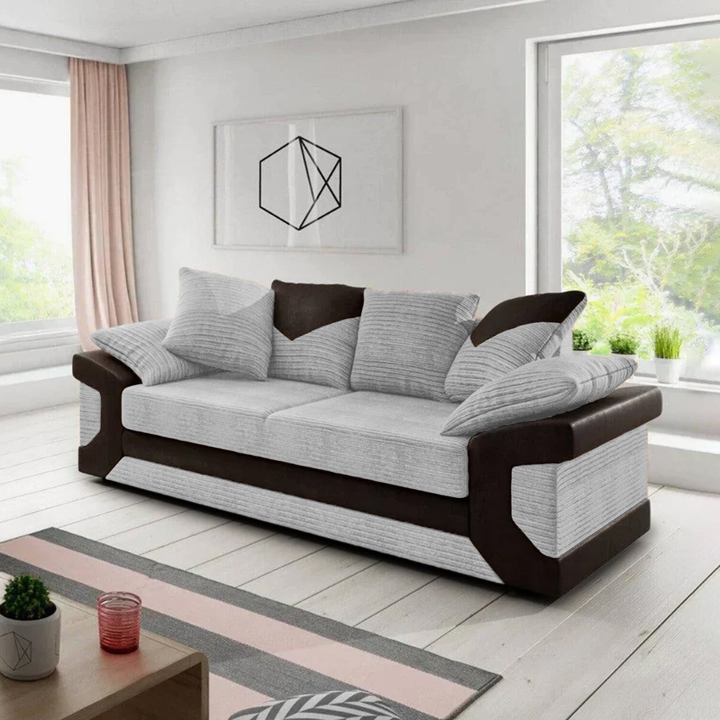 DINO JUMBO CORD 3 SEATER SOFA