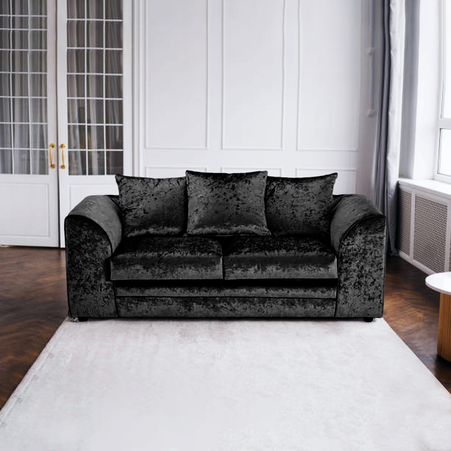 DYLAN CRUSH VELVET 2 SEATER SOFA