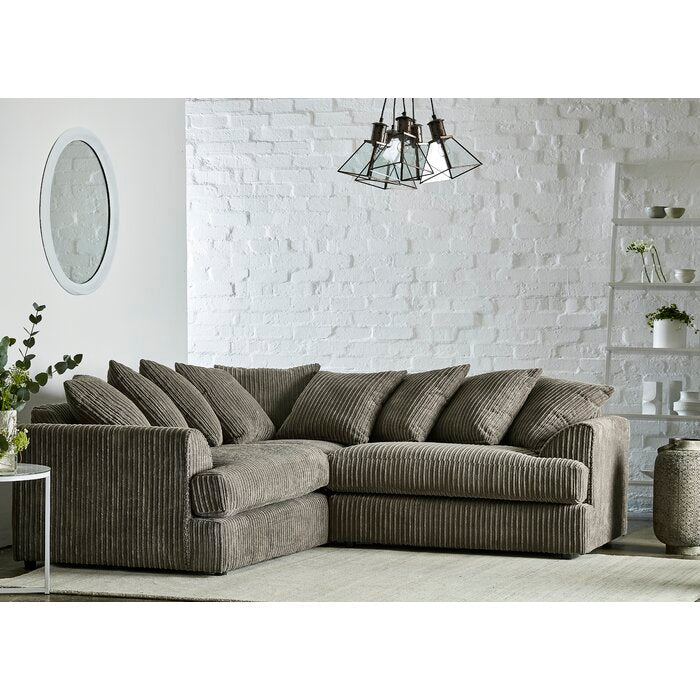 LUXURY JUMBO CORD CORNER SOFAS – ULTIMATE COMFORT, UNBEATABLE STYLE!