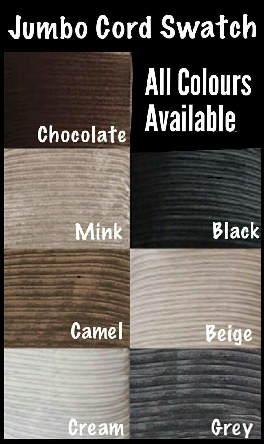 LUXURY JUMBO CORD CORNER SOFAS – ULTIMATE COMFORT, UNBEATABLE STYLE!