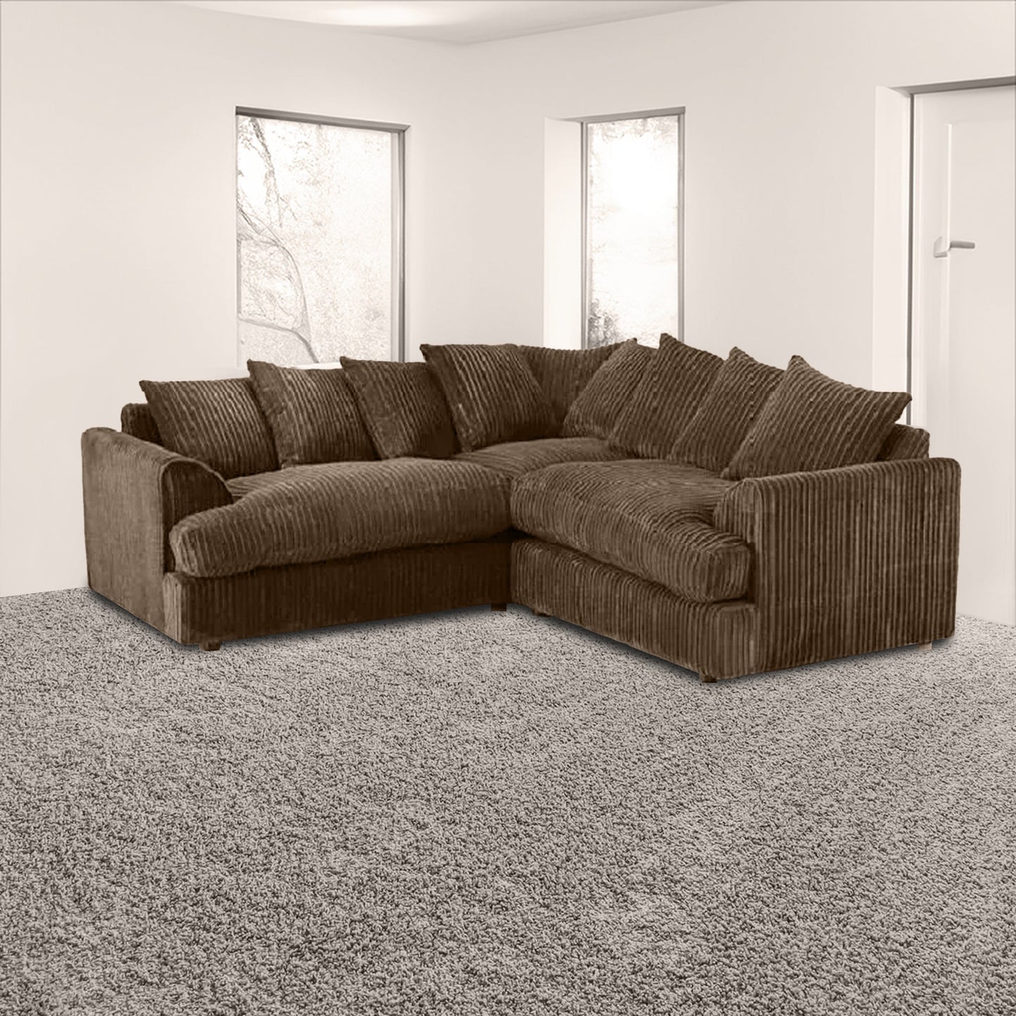 LIVERPOOL JUMBO 5 SEATER WIDE ARMRESTS SOFA