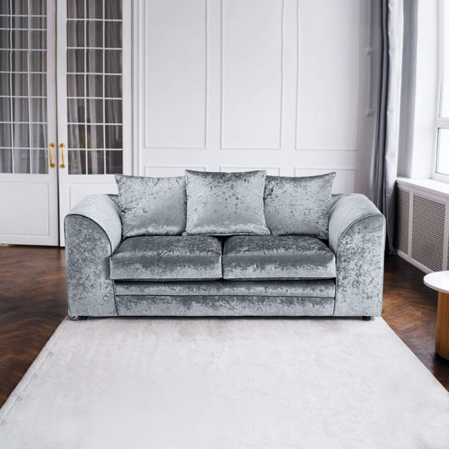 DYLAN CRUSH VELVET 2 SEATER SOFA