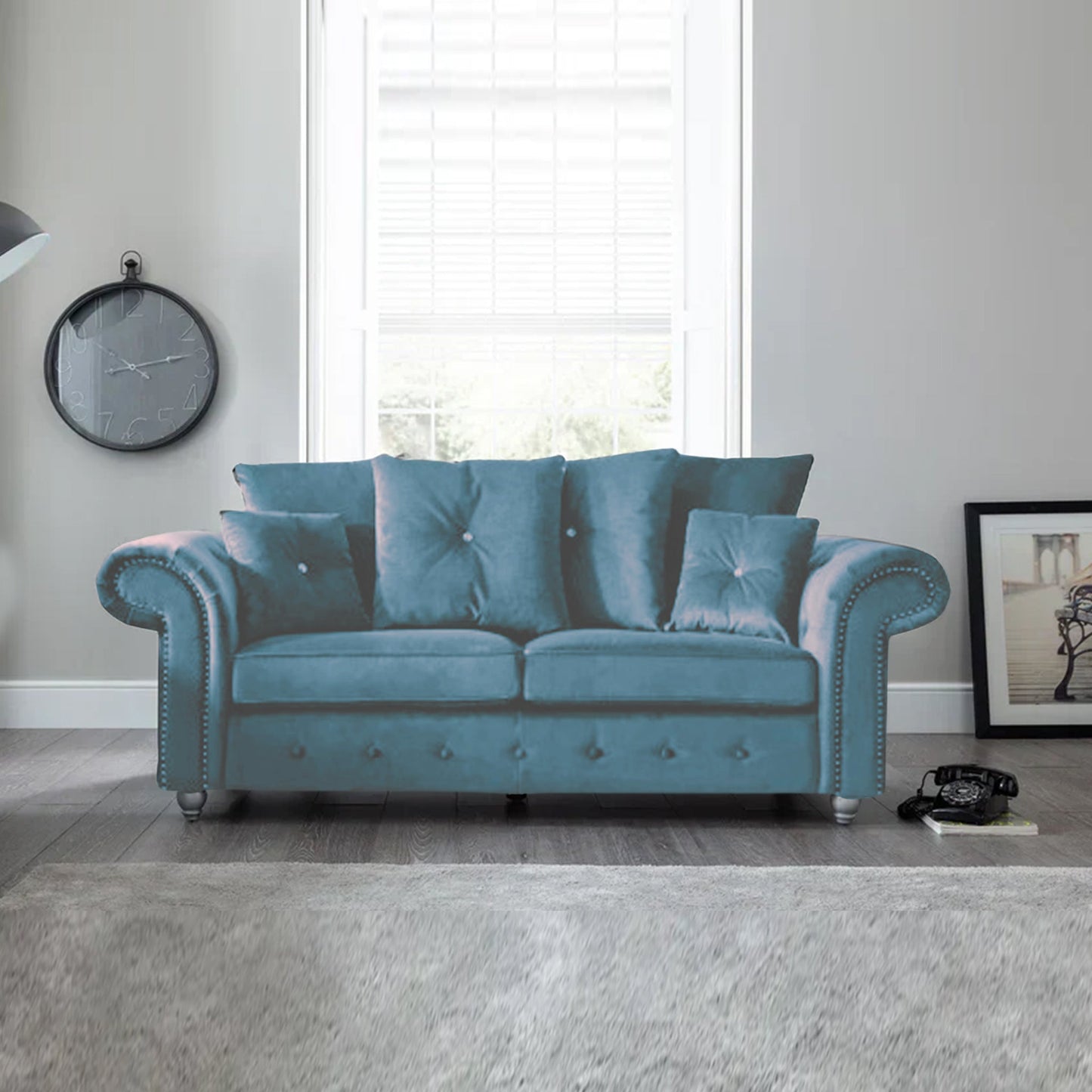 Ashwin 3 Seater Sofa