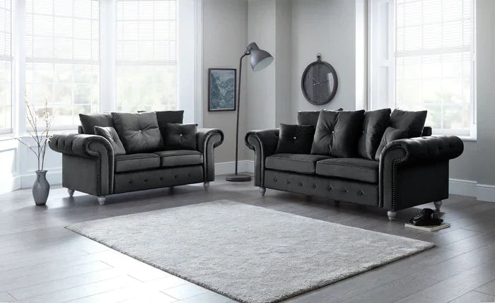 OLYMPIA SOFA - BLACK