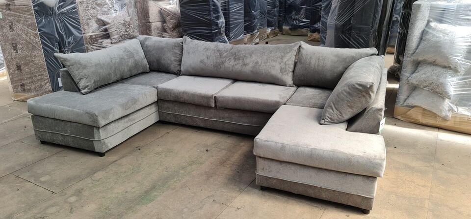 KENSINGTON U SHAPE FABRIC SOFA